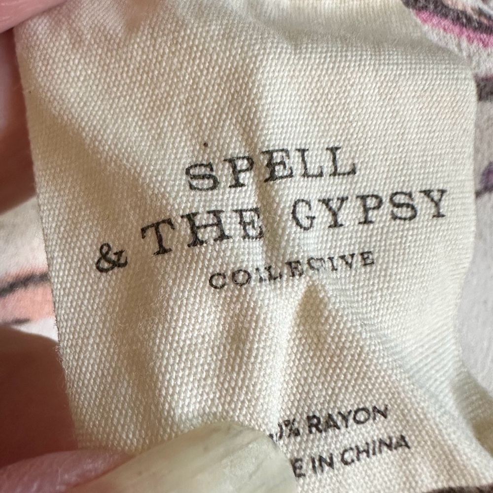 Spell and the gypsy collective Maisie BambI high low maxi dress XS EUC - Picture 12 of 16